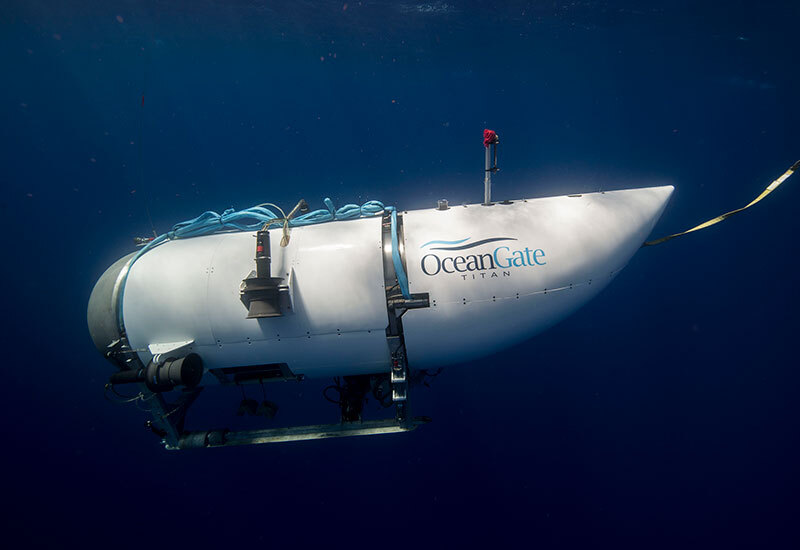 Le Titan Submersible qui a effectué une plongée sur l'épave du Titanic en juin 2023 | Source : Getty Images