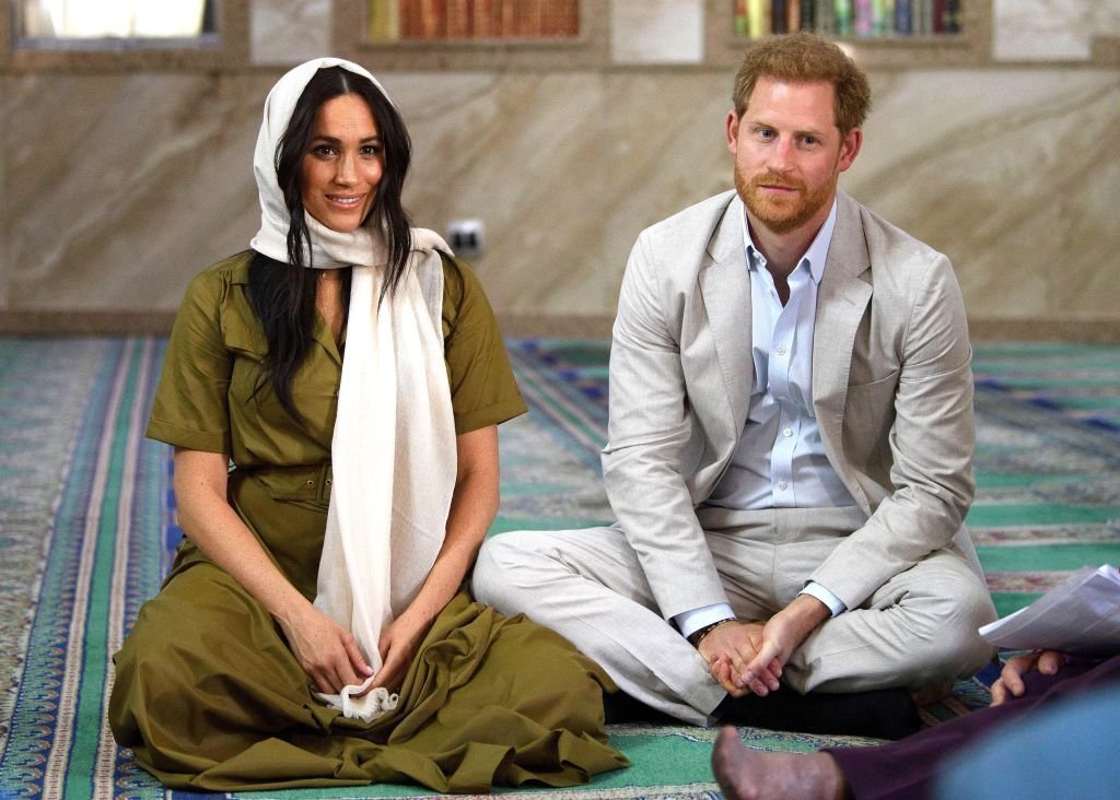 Meghan visite la mosquée Auwal avec le prince Harry lors de leur tournée royale en Afrique du Sud le 24 septembre 2019, au Cap, en Afrique du Sud. | Photo : Getty Images.