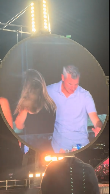 Andrew Byron et Kristin Cabot, extrait d'un billet daté du 17 juillet 2025 | Source : Tiktok/@instaagraace