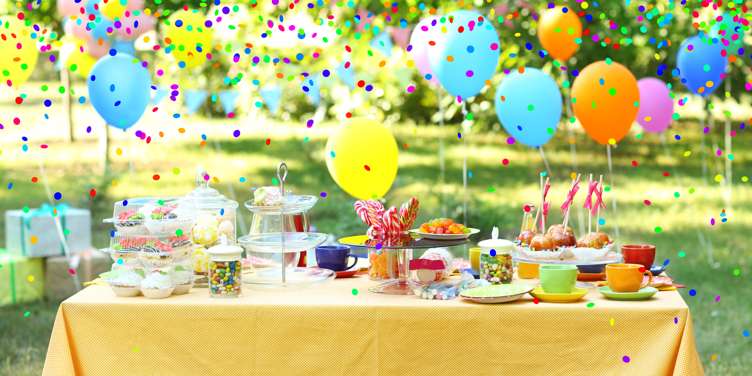 Une fête d'anniversaire organisée dans un parc | Source : Shutterstock