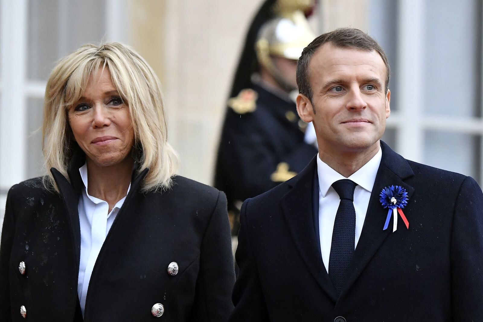 Emmanuel Macron et sa femme | Photo : GettyImage