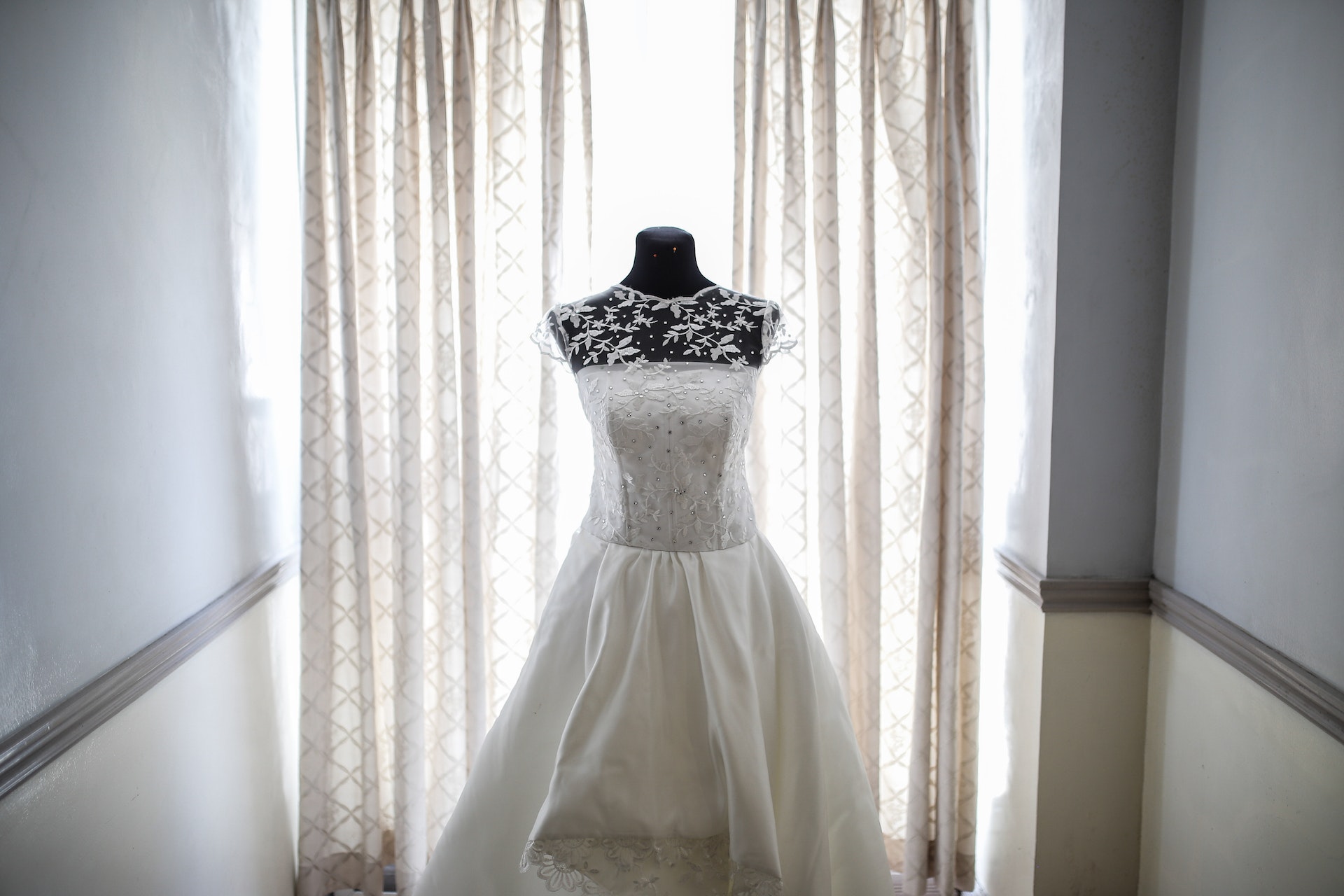 Une robe de mariée blanche | Source : Pexels