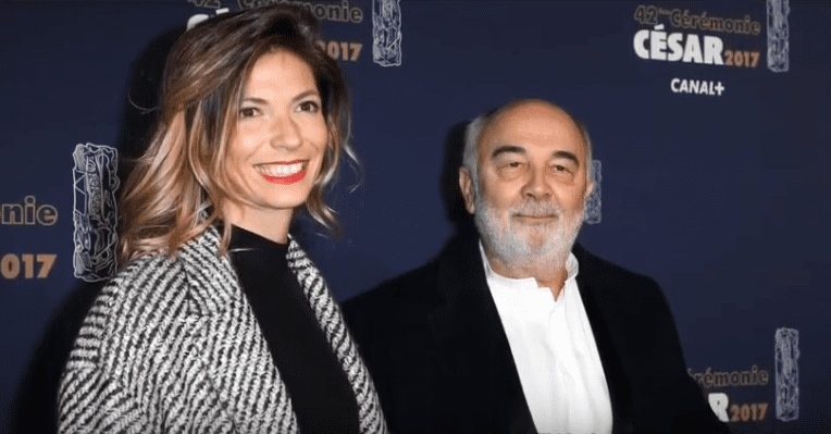Patricia Campi et Gérard Jugnot à la cérémonie des César 2017. | Youtube/Daily News