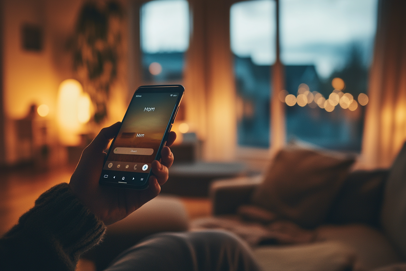 Un homme tenant son téléphone | Source : Midjourney