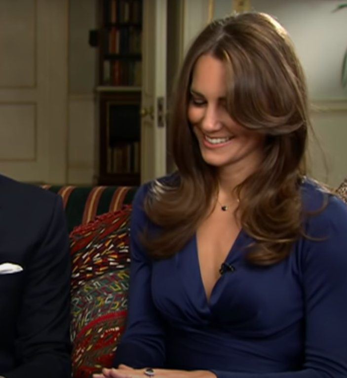 La princesse Catherine lors d'une interview sur ses fiançailles avec le prince William, postée le 16 novembre 2020 | Source : YouTube/ITV News