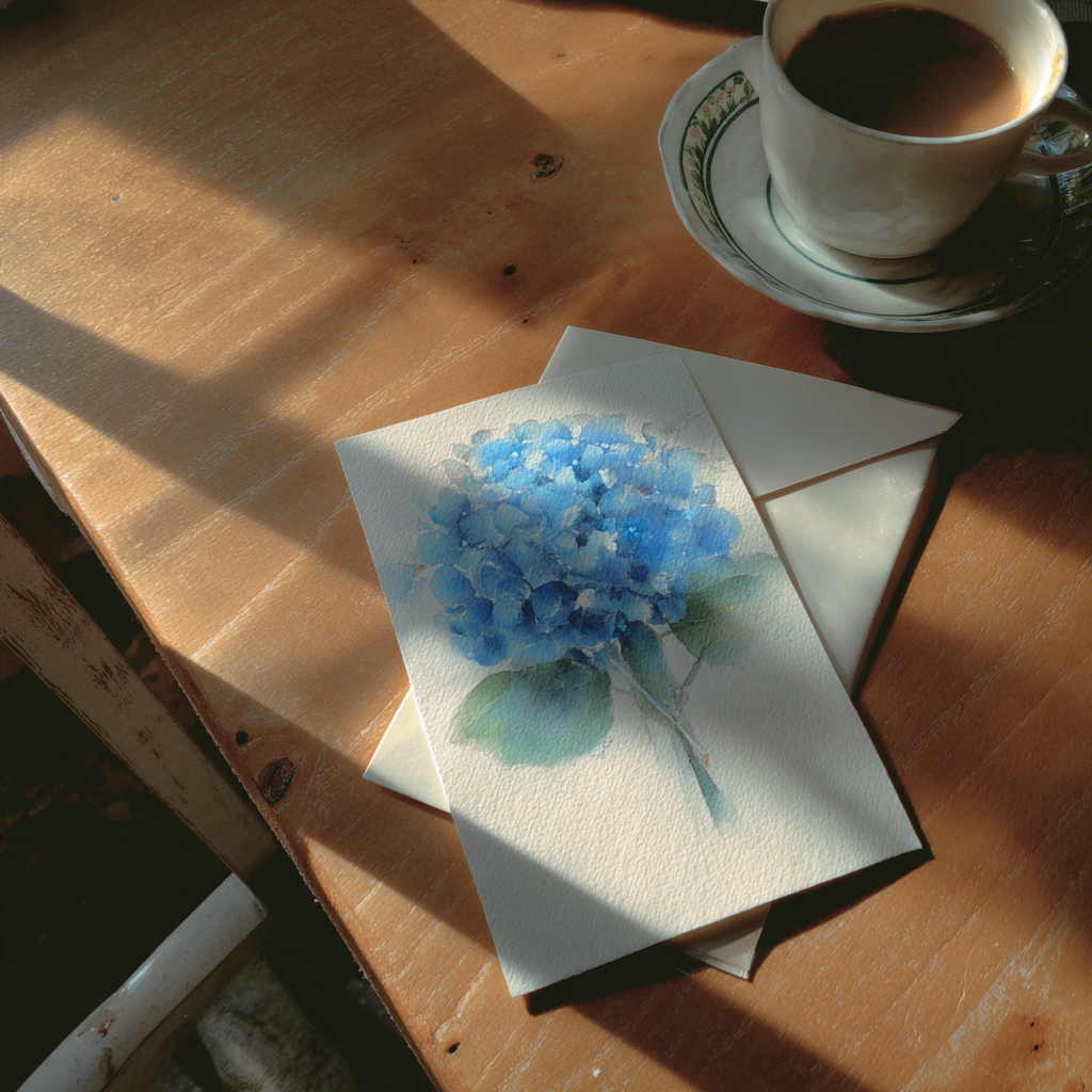 Une carte sur une table | Source : Midjourney