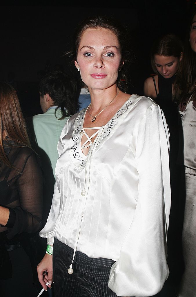 Macha Polikarpova lors de la Russian Fashion Week en 2006. l Source : Getty Images