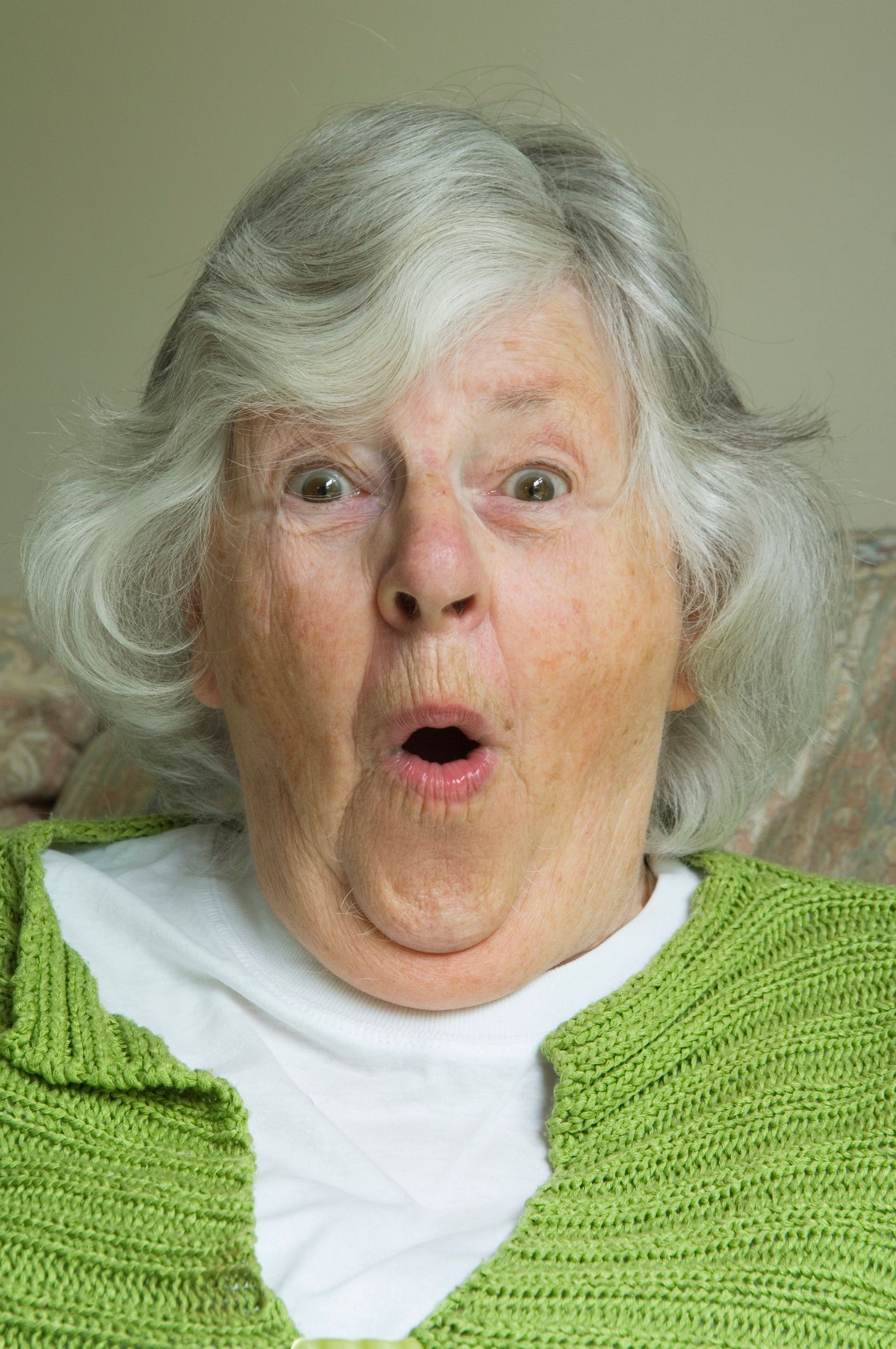 Une grand-mère choquée. | Source : Getty Images