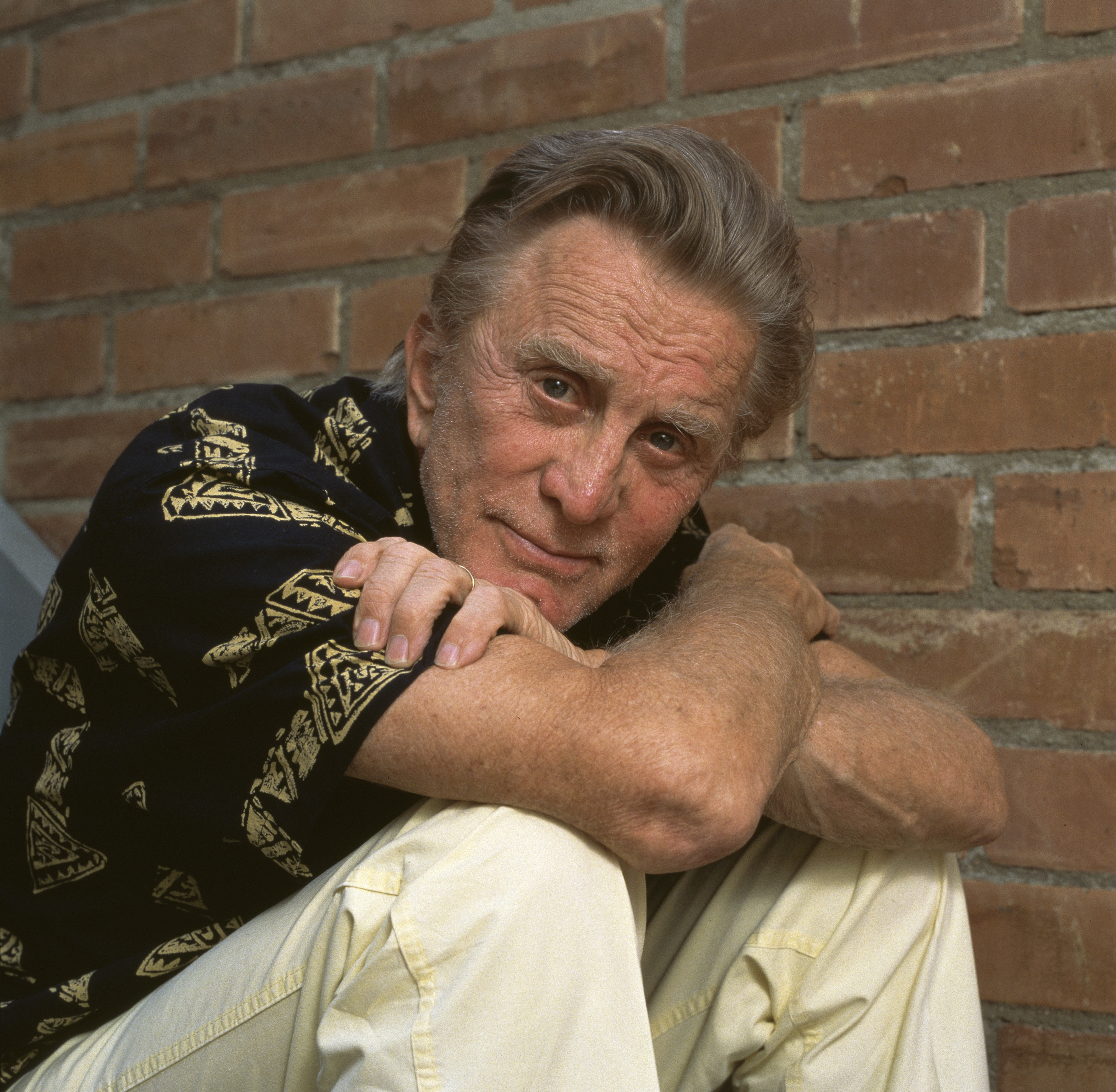 Kirk Douglas, vers 1990. | Source : Getty Images