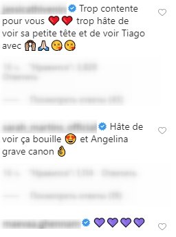 Commentaires des fans de Manon Marsault. | Photo : Instagram/manontanti