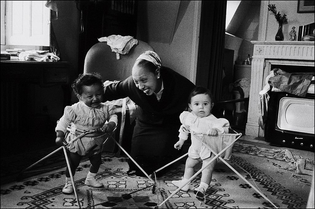 Joséphine Baker et ses enfants  | source : Getty Images