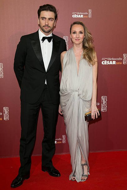 Audrey Lamy et son mari Thomas Sabatier | source : Getty Images