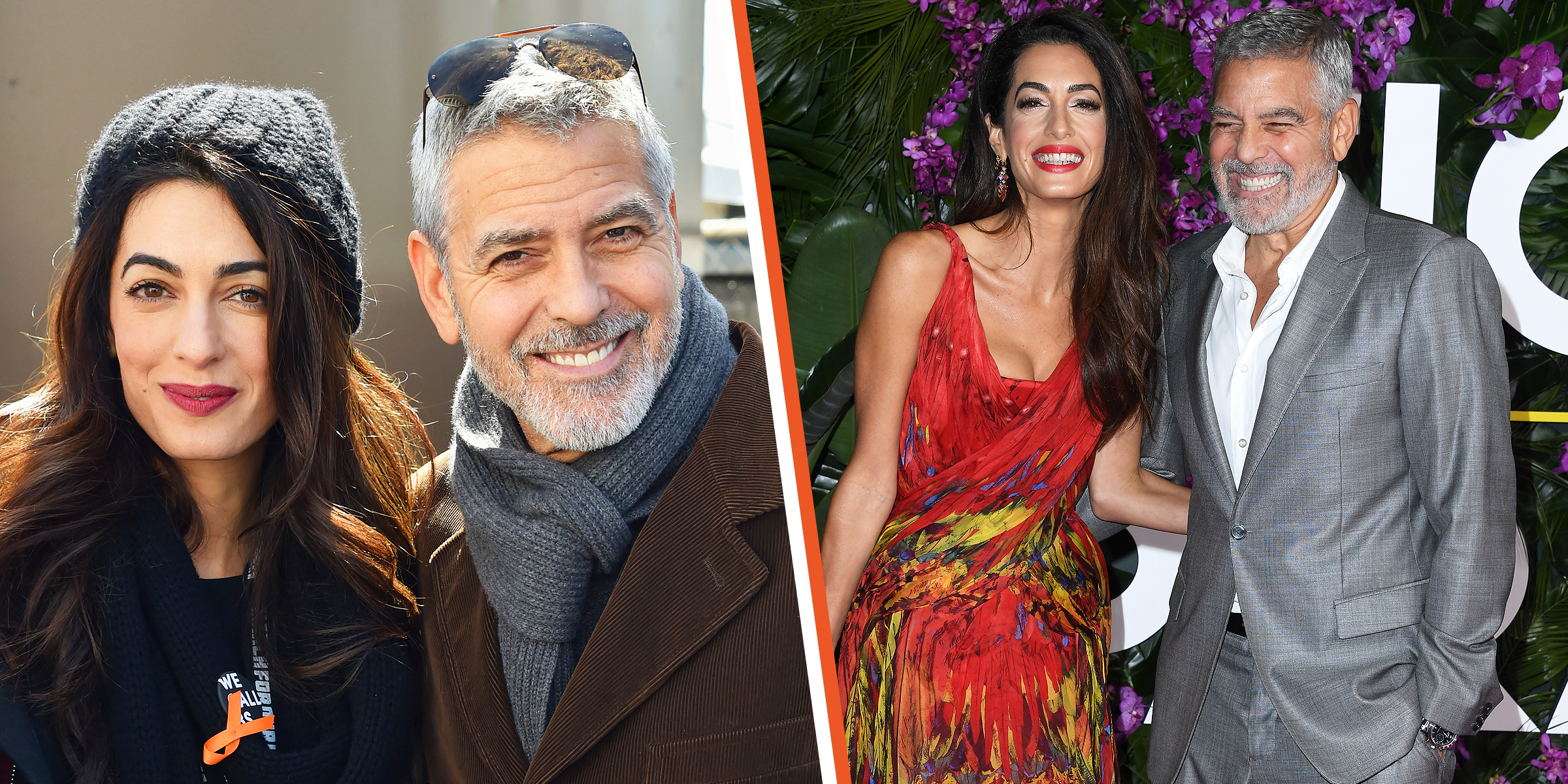 Amal Clooney et George Clooney | Source : Getty Images