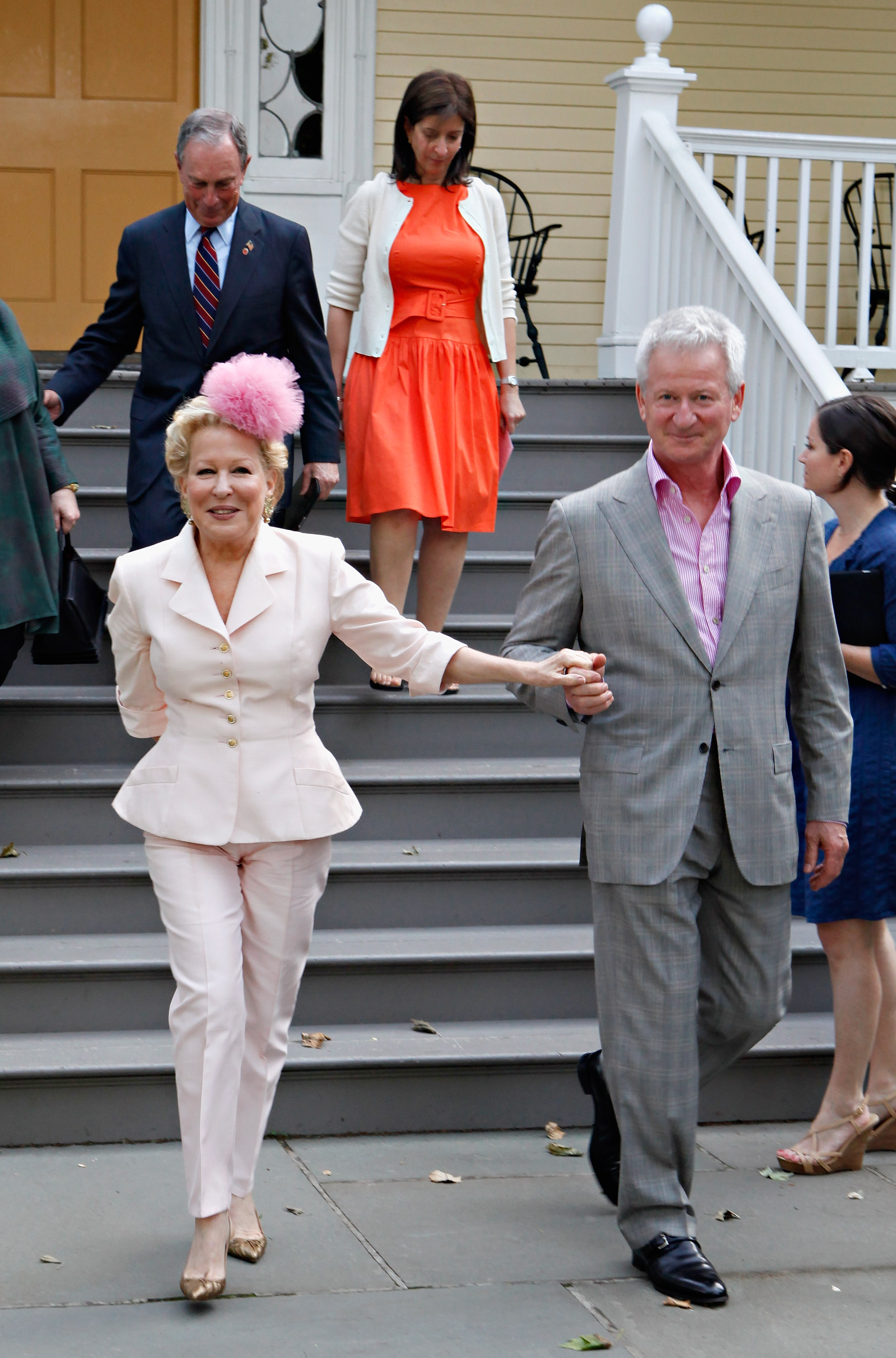 Bette Midler et son mari Martin von Haselberg assistent à la cérémonie de remise du prix Doris C. Freedman 2012 à Gracie Mansion le 16 mai 2012 à New York. | Source : Getty Images