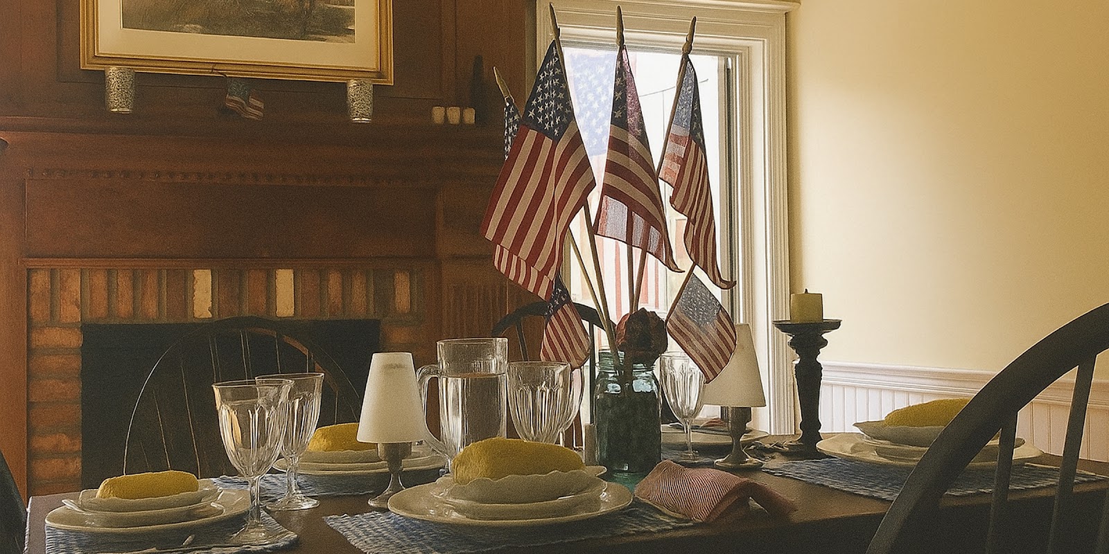 Dîner patriotique. | Source : Sora