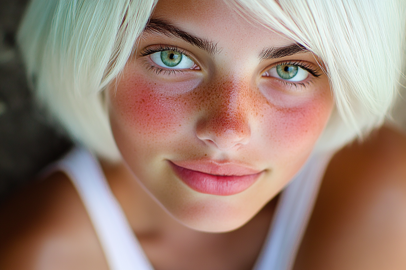 Une femme souriante | Source : Midjourney