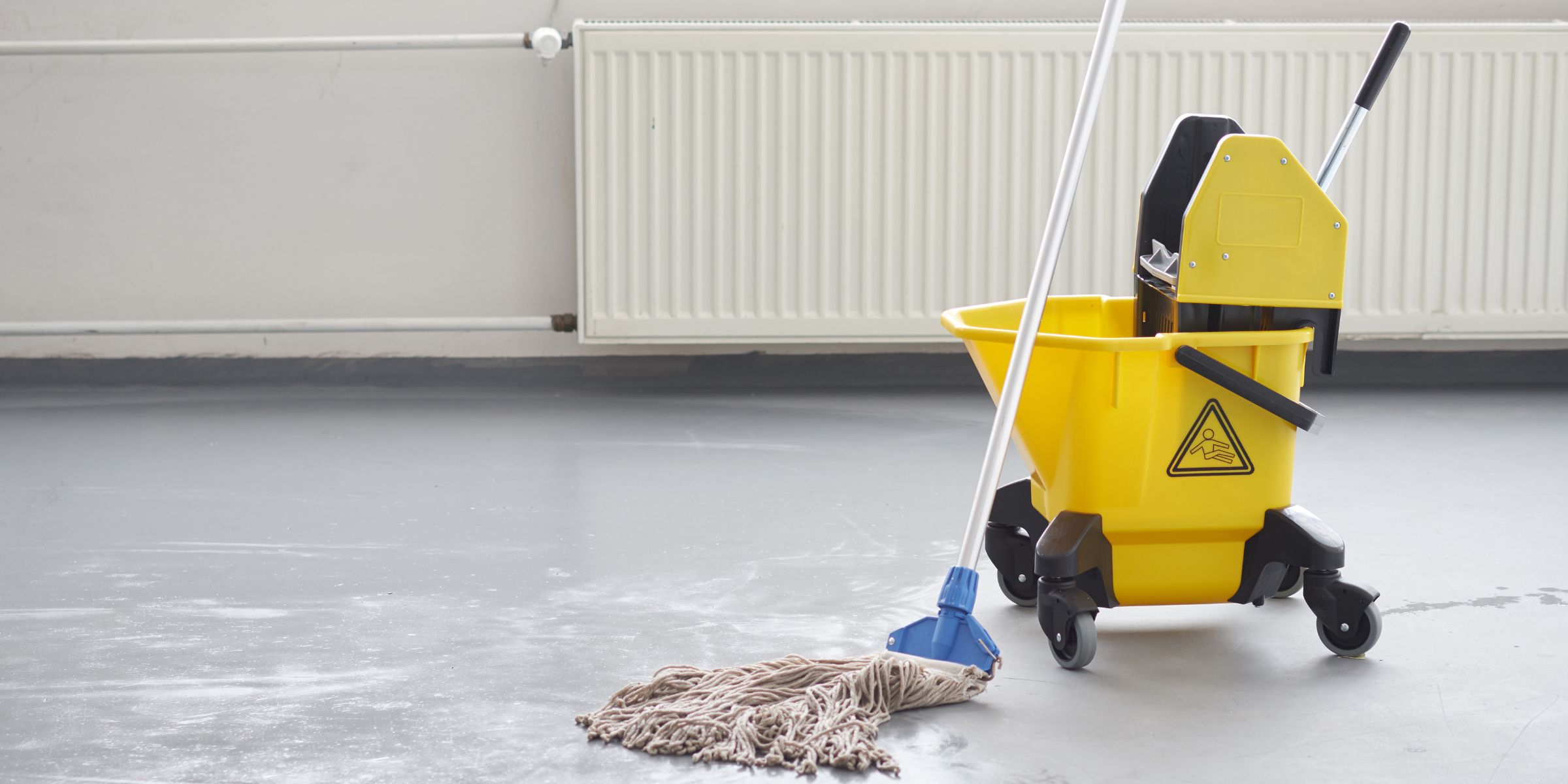 Une serpillière et un seau | Source : Shutterstock