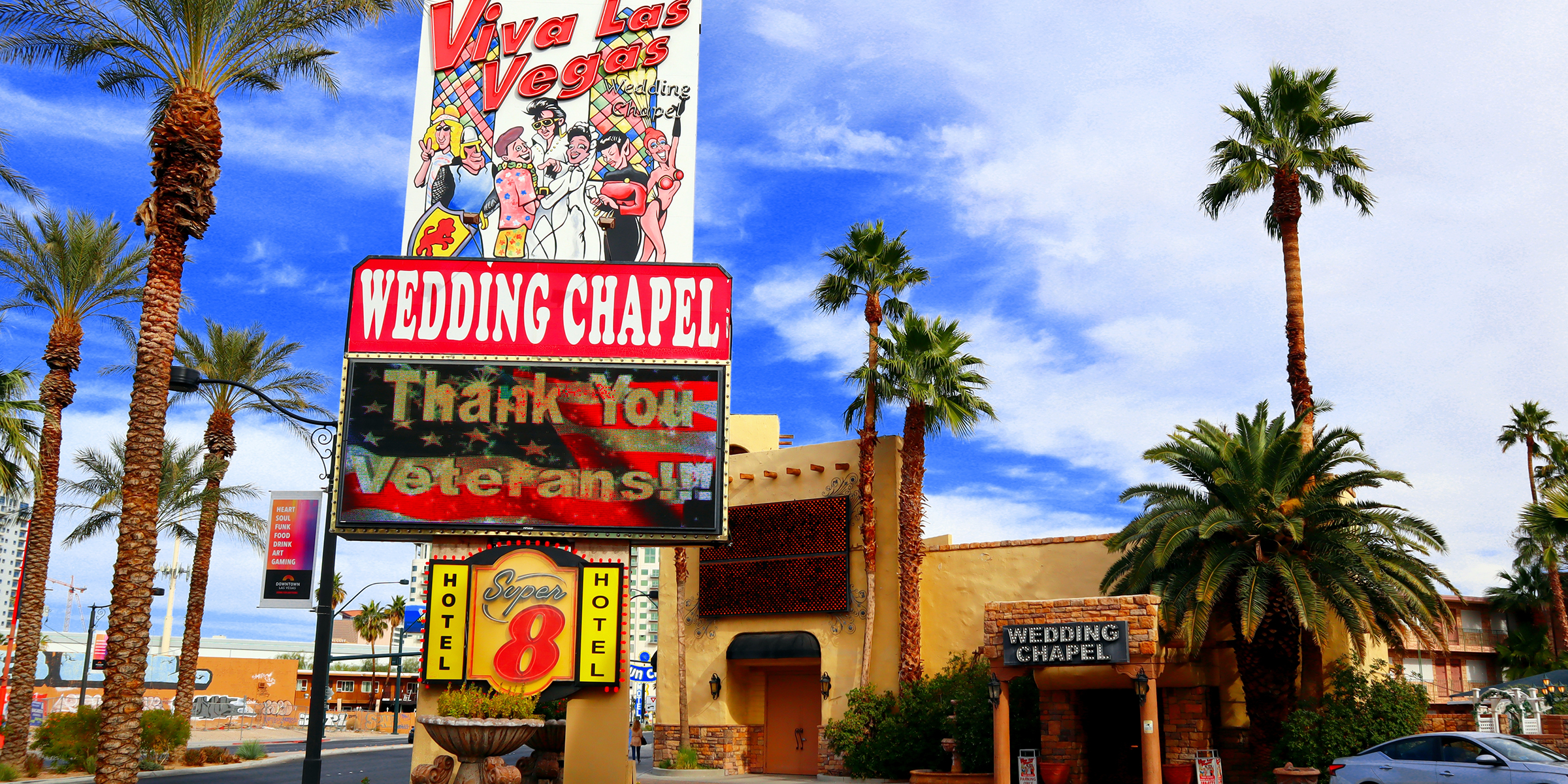 Une chapelle de mariage à Vegas | Source : Shutterstock