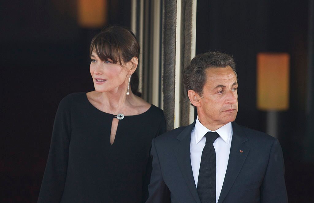Nicolas Sarkozy et sa femme. | Photo : GettyImage