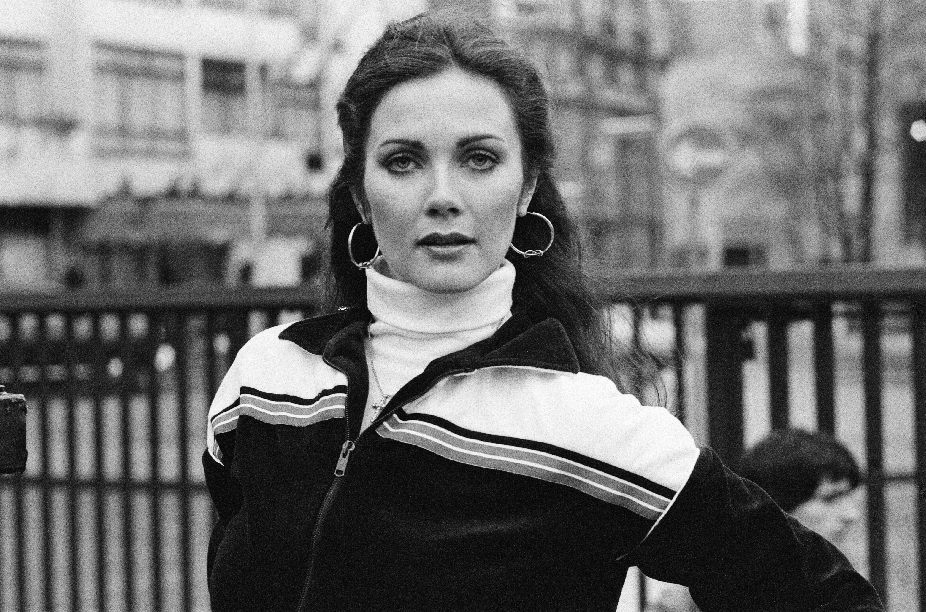 Lynda Carter à Park Lane à Londres le 31 janvier 1980 | Source : Getty Images