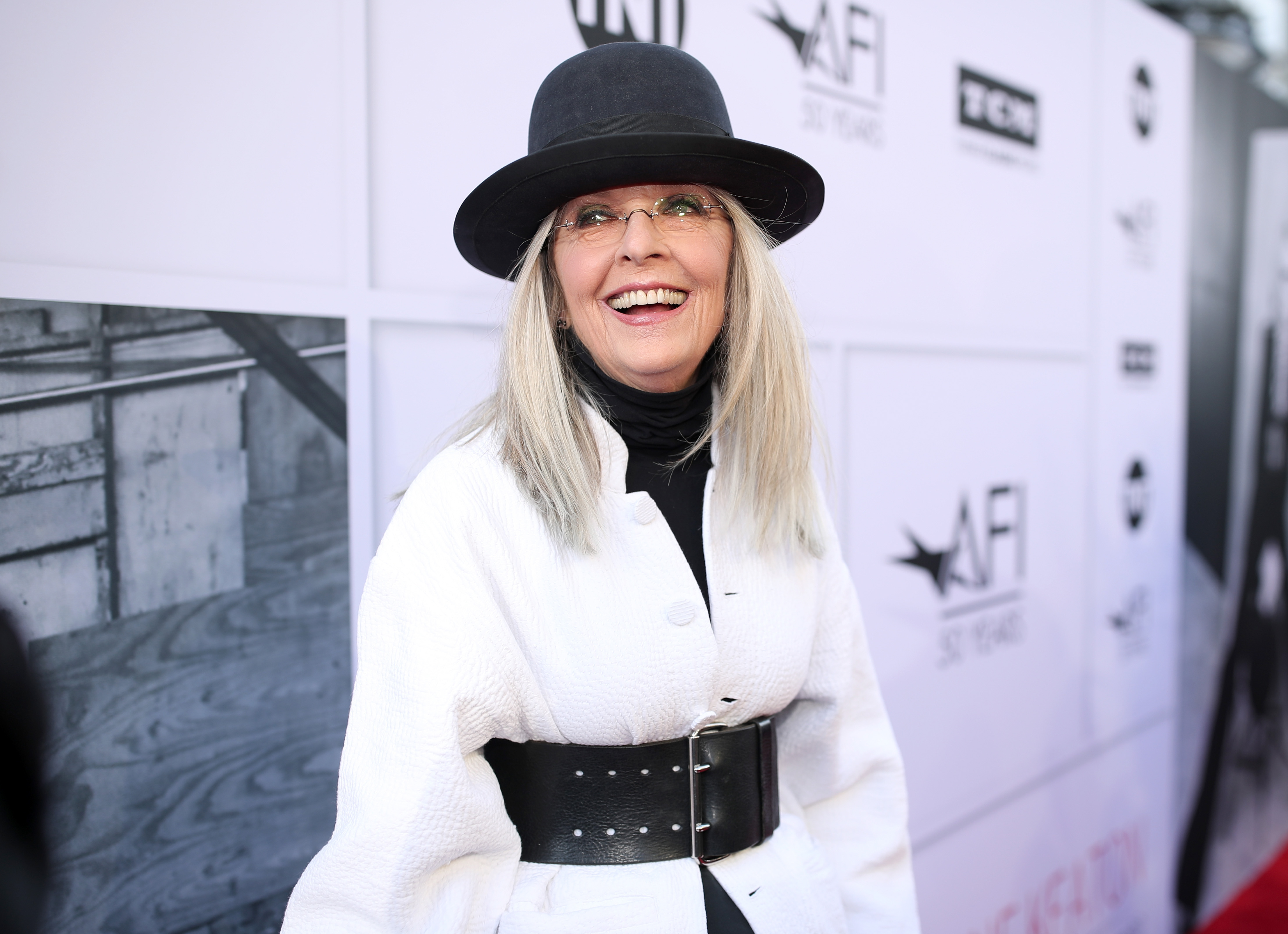 Diane Keaton le 8 juin 2017, à Hollywood, en Californie. | Source : Getty Images