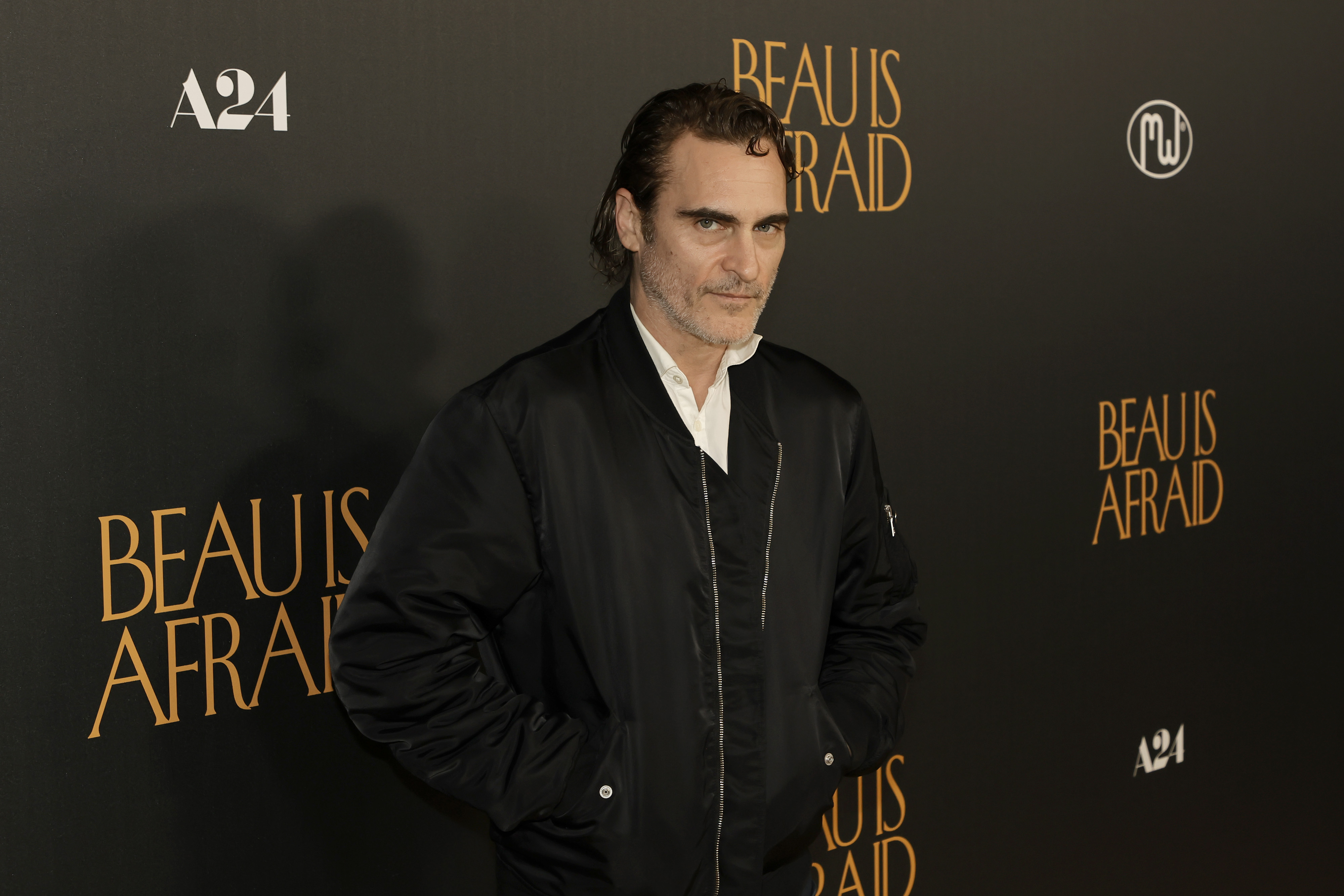 Joaquin Phoenix assiste à la première de "Beau Is Afraid" à Los Angeles, 2023 | Source : Getty Images