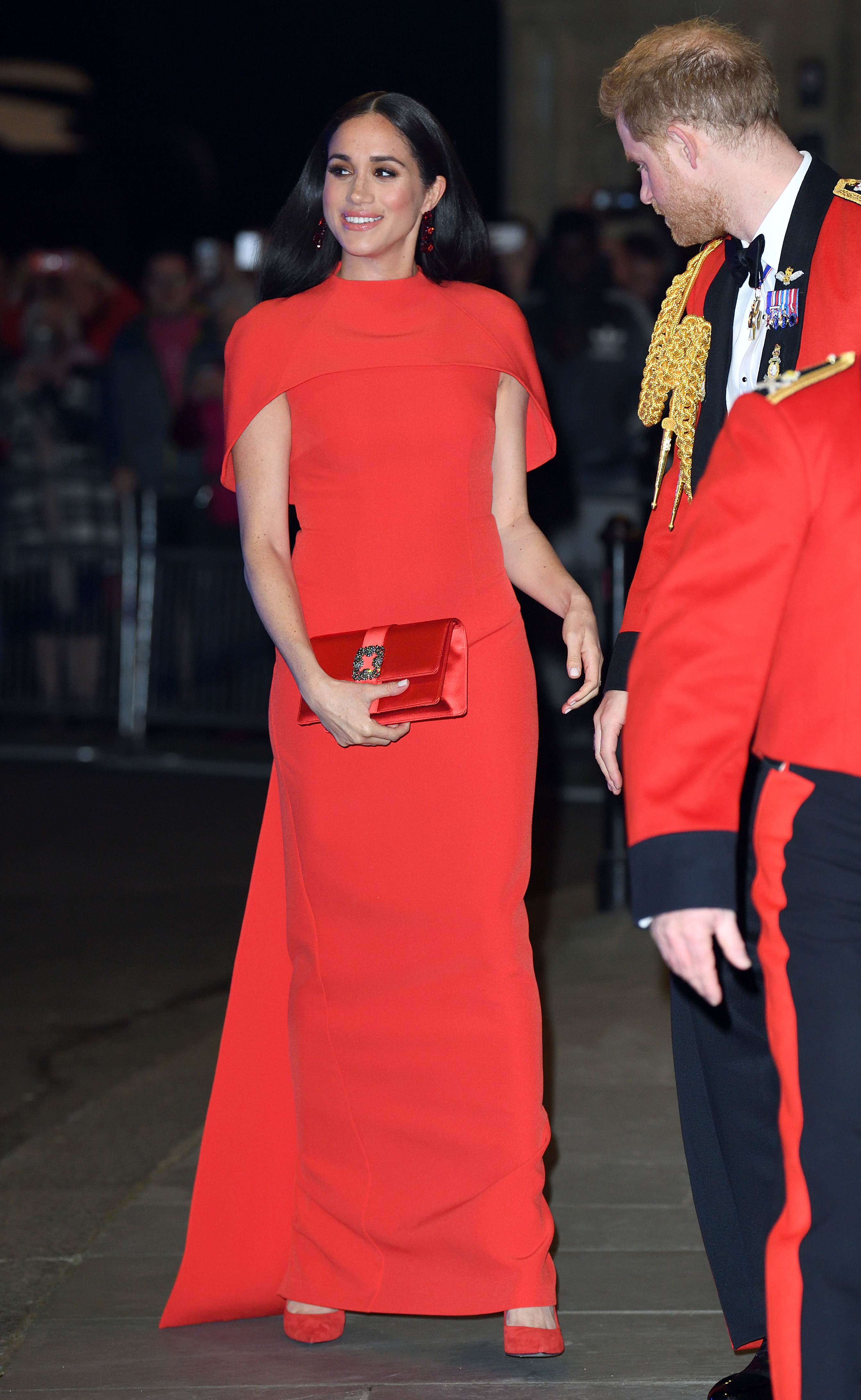 Meghan, duchesse de Sussex et le prince Harry, duc de Sussex assistent au festival de musique Mountbatten le 7 mars 2020 | Source : Getty Images