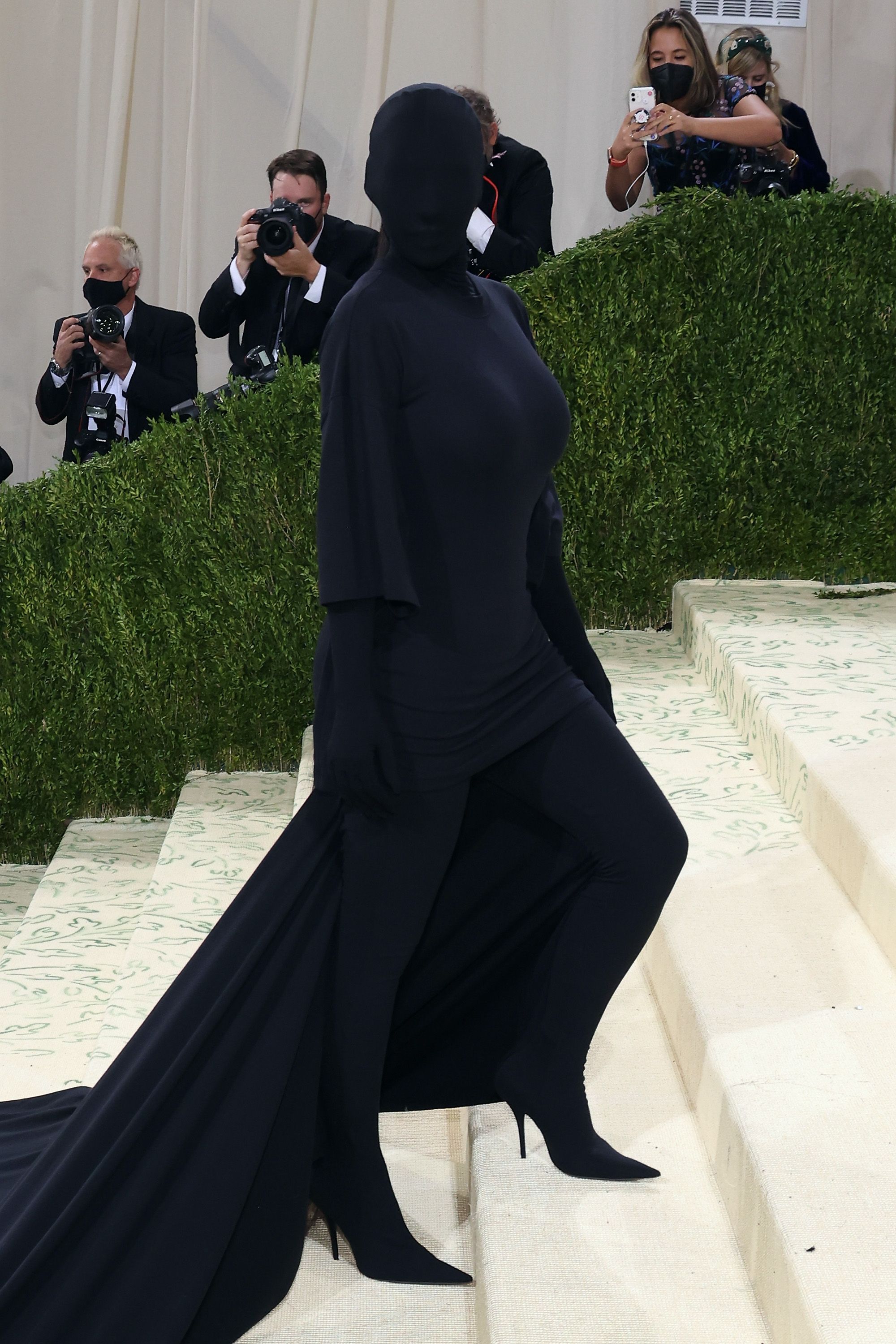 Kim Kardashian West lors de la soirée de bienfaisance du Met Gala 2021 "In America : Un lexique de la mode" au Metropolitan Museum of Art le 13 septembre 2021 à New York. | Source : Getty Images