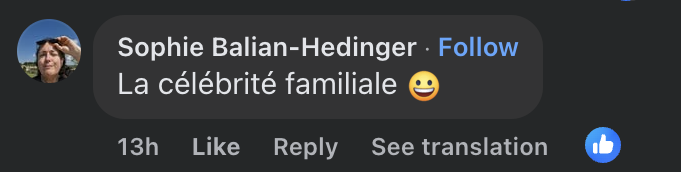 Commentaire d'un internaute sur le lien de parenté entre le pape Léon XIV et Eric Cantona | Source : Facebook/Démotivateur