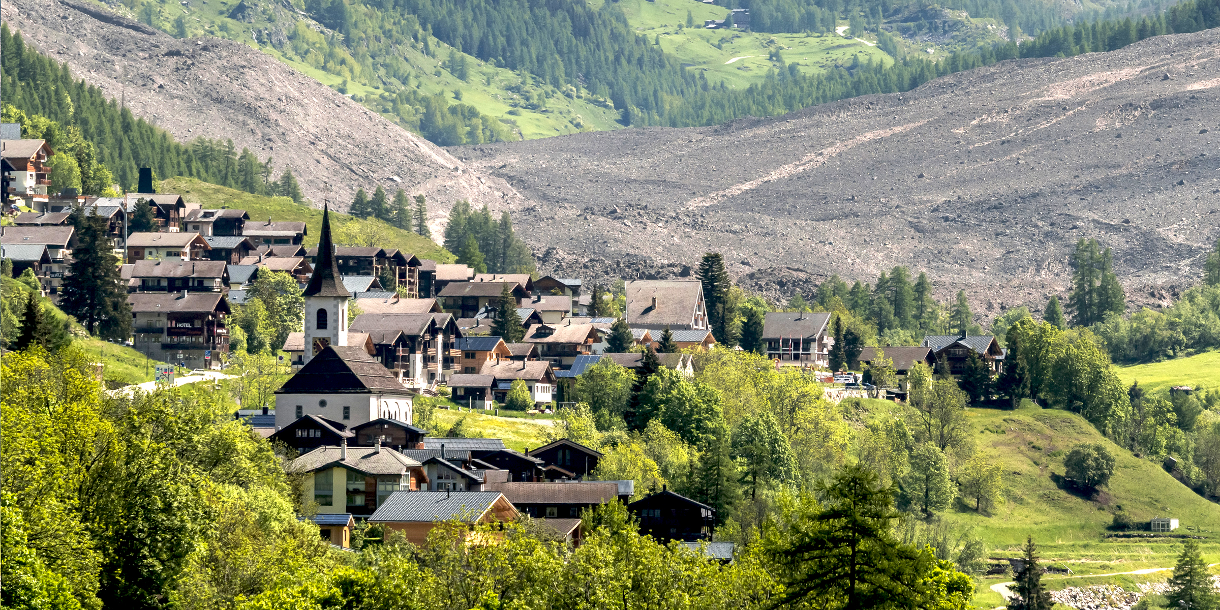Le village de Blatten | Source : Getty Images