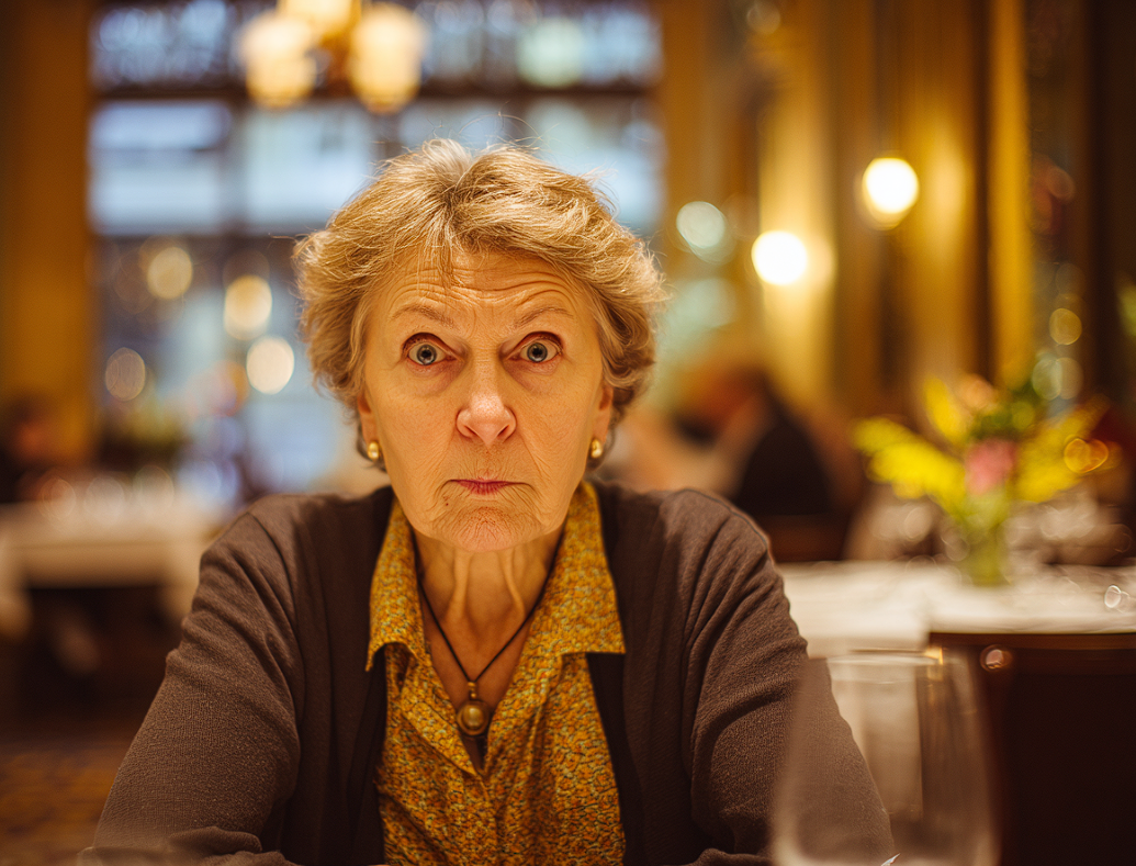Une femme qui regarde quelqu'un en état de choc | Source : Midjourney