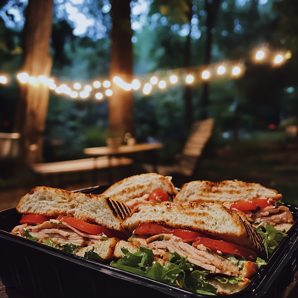 Un conteneur de sandwichs | Source : Midjourney