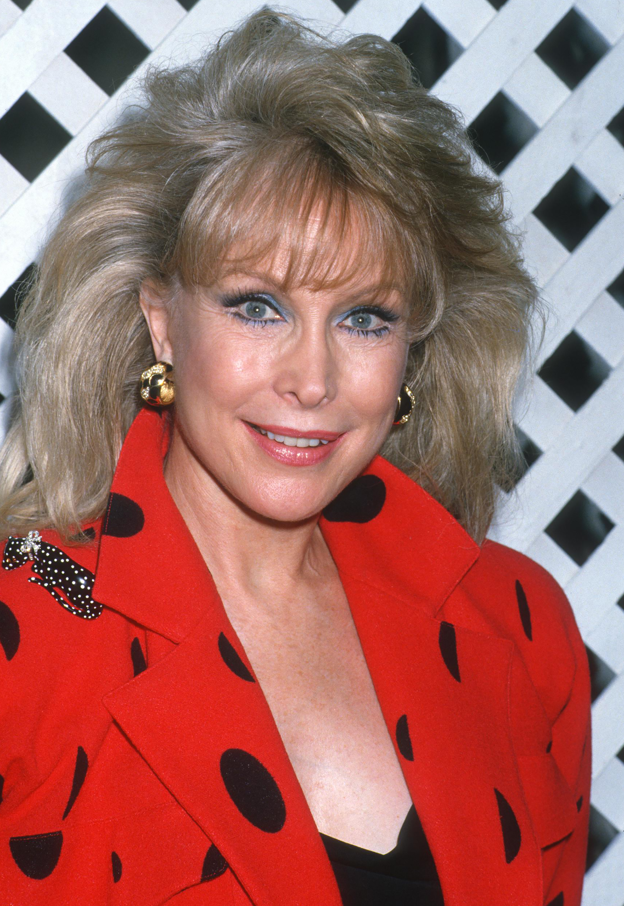 Barbara Eden assiste à un défilé de mode au profit d'une célébrité mère-fille le 24 mars 1988 à Beverly Hills, Californie. | Source : Getty Images