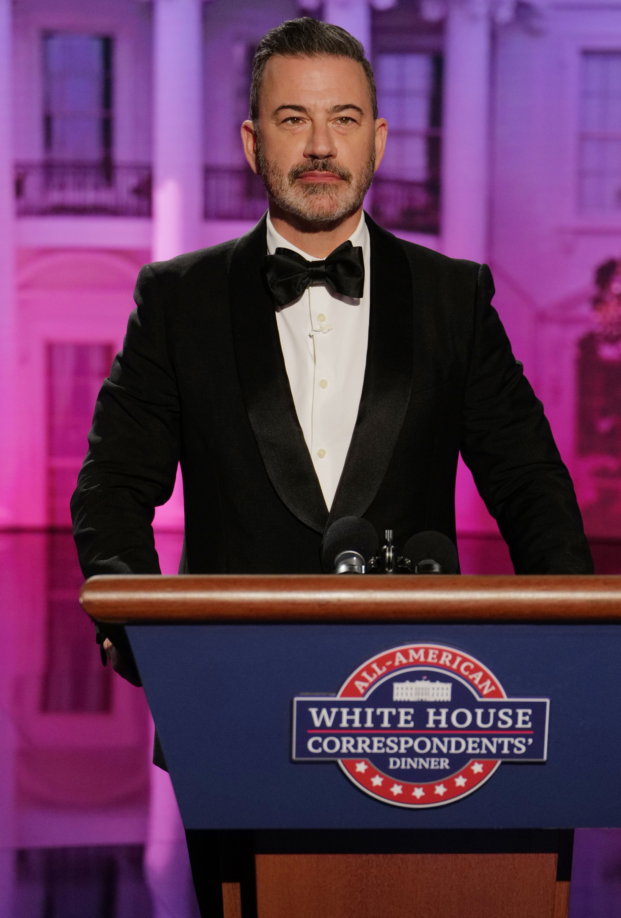 Jimmy Kimmel dans « Jimmy Kimmel Live ! » le 23 avril 2026 | Source : Getty Images