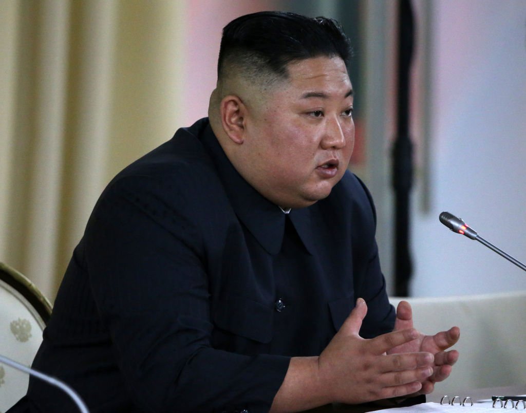 Kim Jong-un le 25 avril 2019 à Vladivostok en Russie. l Source : Getty Images