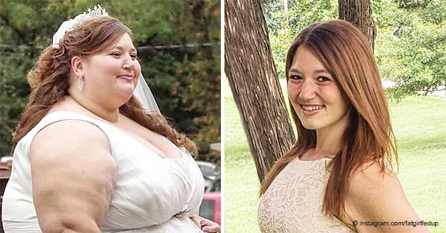 Une fille raconte une histoire incroyable sur sa perte de 141 kg en deux ans et les changements sont frappants
