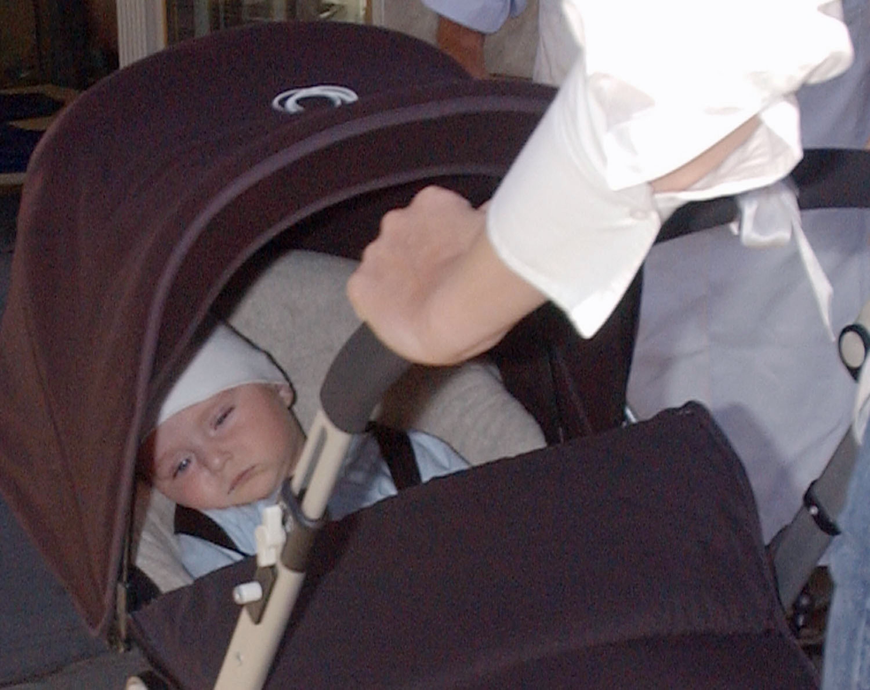 Barron William Trump photographié le 9 octobre 2006 à New York. | Source : Getty Images