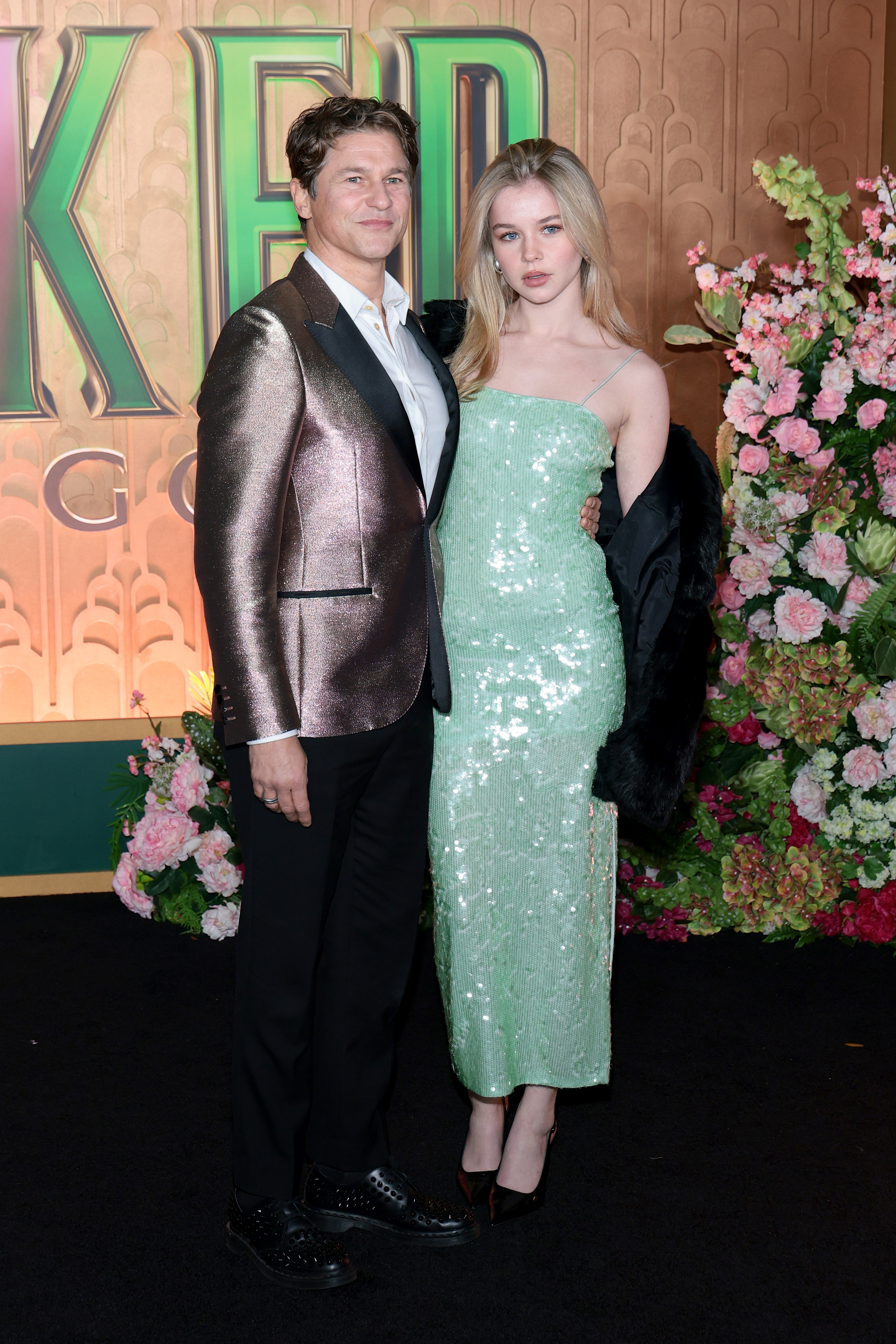 David Burtka et Harper Burtka-Harris lors de la première new-yorkaise de « Wicked : Partie 2 » qui s'est tenue au Lincoln Center for the Performing Arts le 17 novembre 2025 à New York | Source : Getty Images