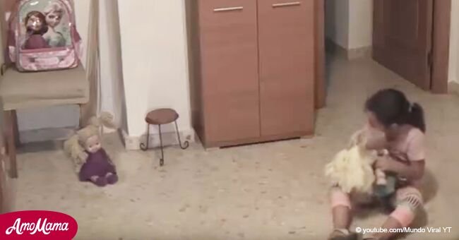 Cette petite fille avait peur de rester dans sa maison. Son père a installé des caméras. Les vidéos lui ont fait comprendre pourquoi elle avait peur