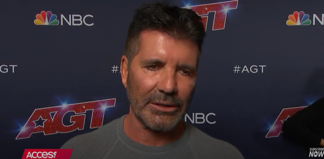 Simon Cowell lors d'une interview avec Access Hollywood le 14 août 2019 | Source : YouTube/Access Hollywood