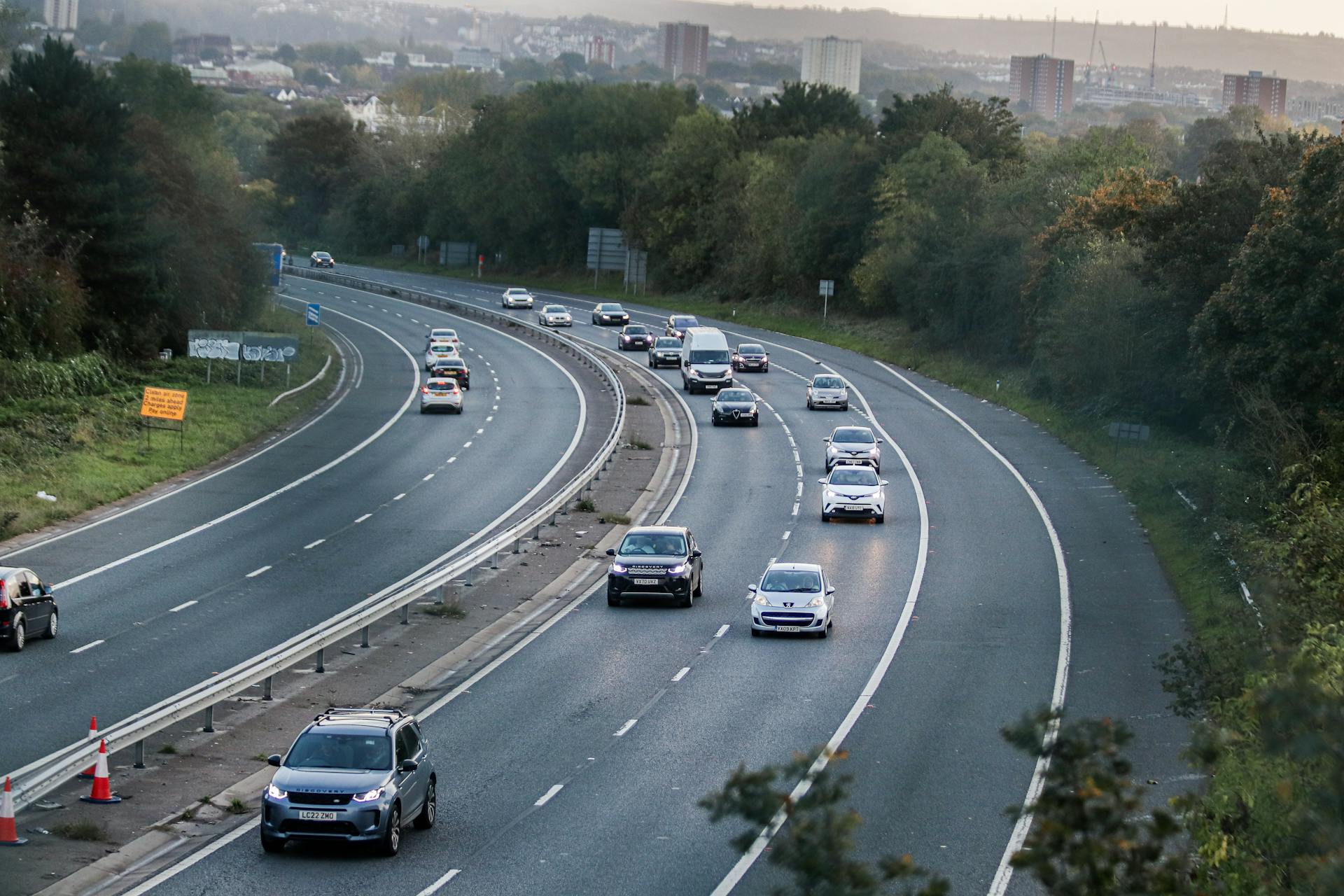 Cars on a road | Source: Pexels