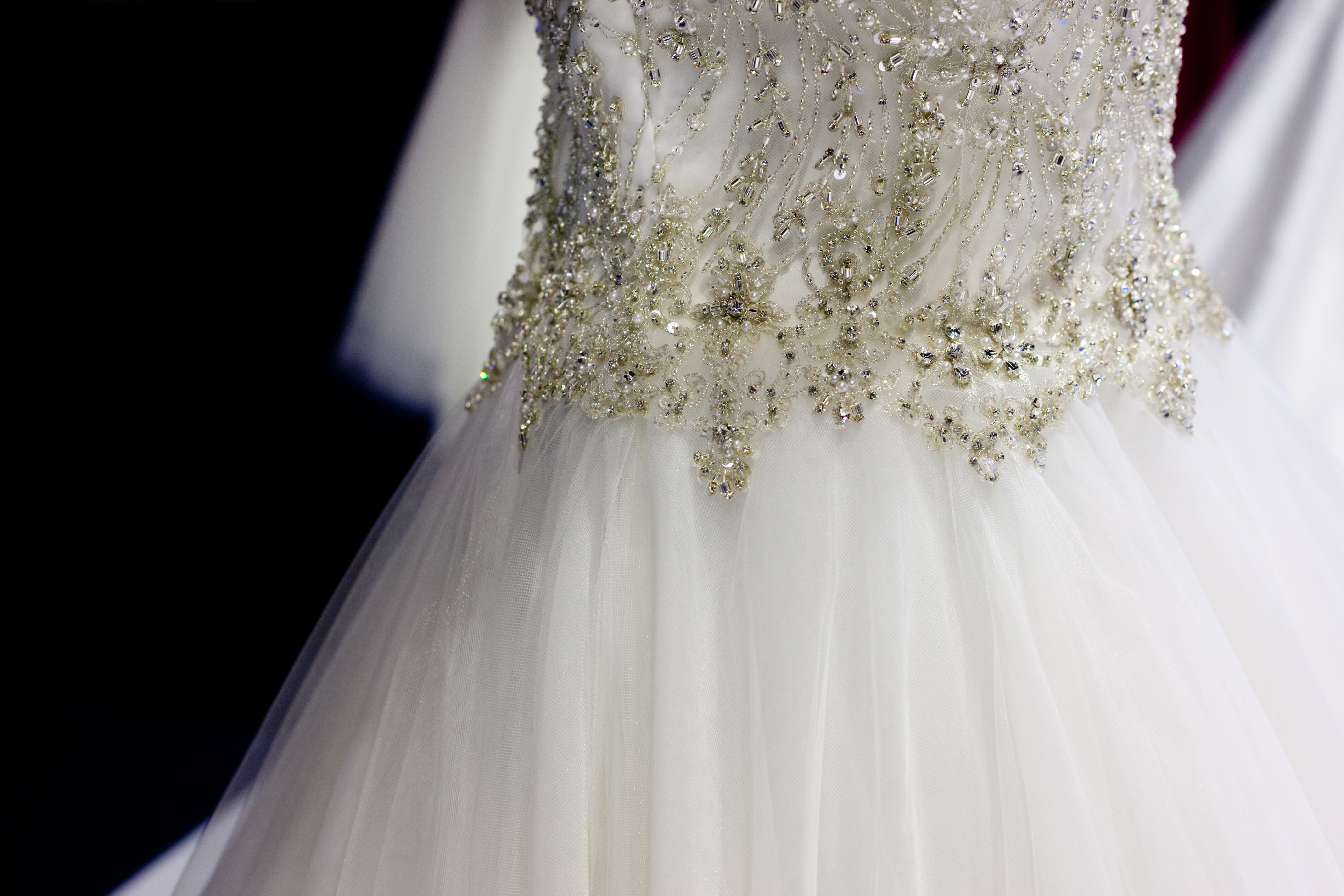Une robe de mariée blanche | Source : Shutterstock