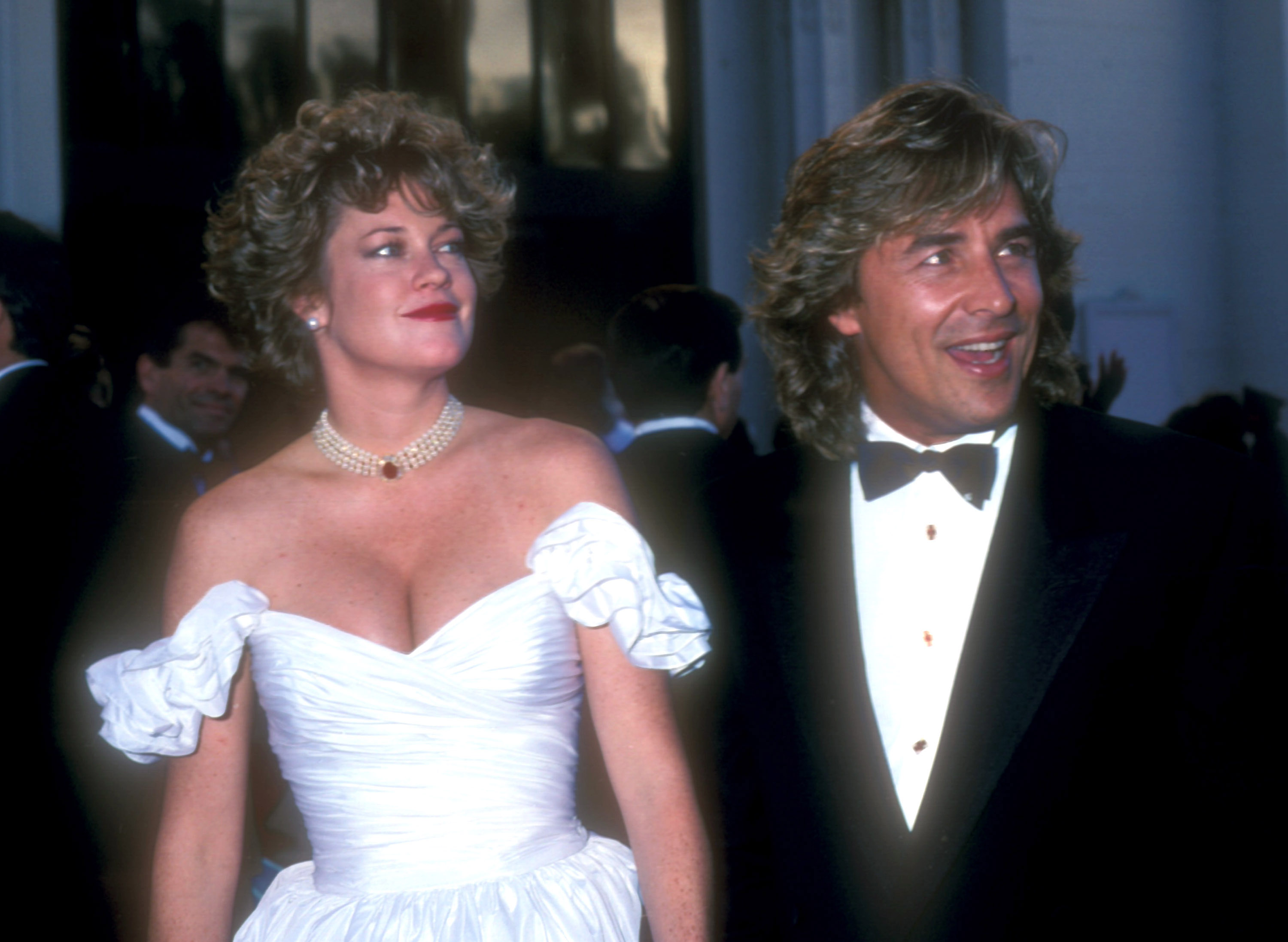 Melanie Griffith et Don Johnson lors de la 61e cérémonie annuelle des Oscars, le 29 mars 1989, à Los Angeles, en Californie. | Source : Getty Images