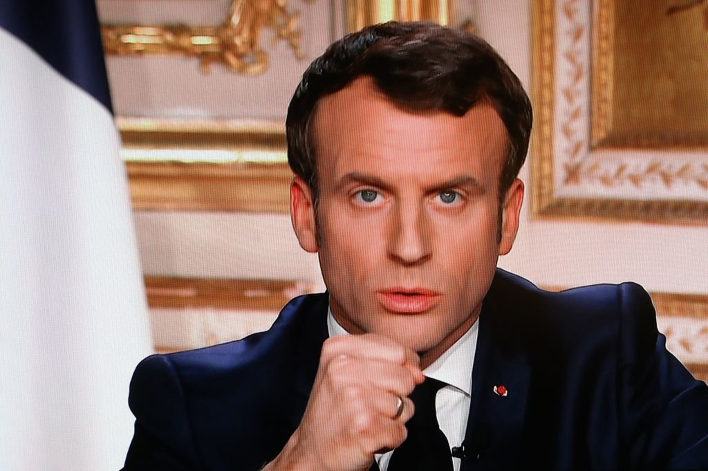Le président Emmanuel Macron. ǀ Source : Getty Images