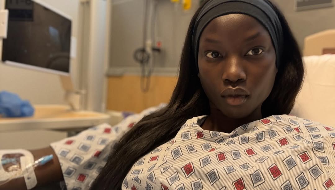 Anok Yai partage une photo prise à l'hôpital en décembre 2025 | Source : Instagram/anokyai