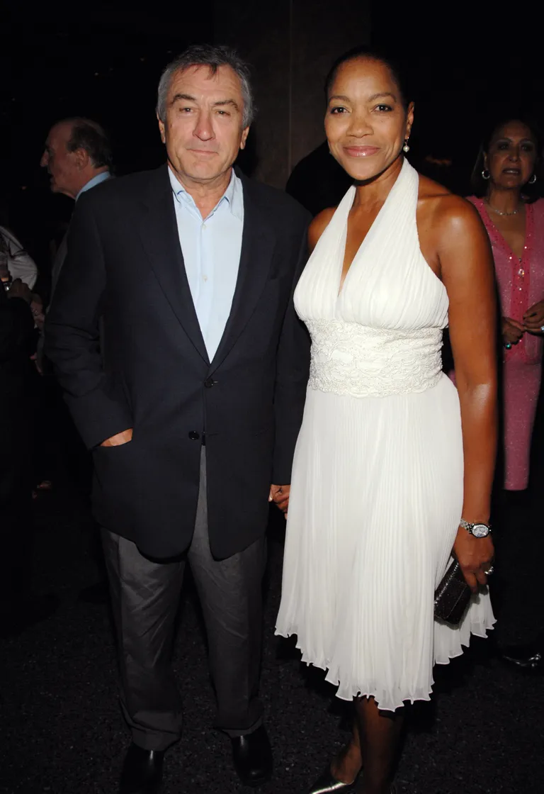 Robert De Niro et Grace Hightower lors de la soirée du 80e anniversaire de Tony Bennett. | Source : Getty Images