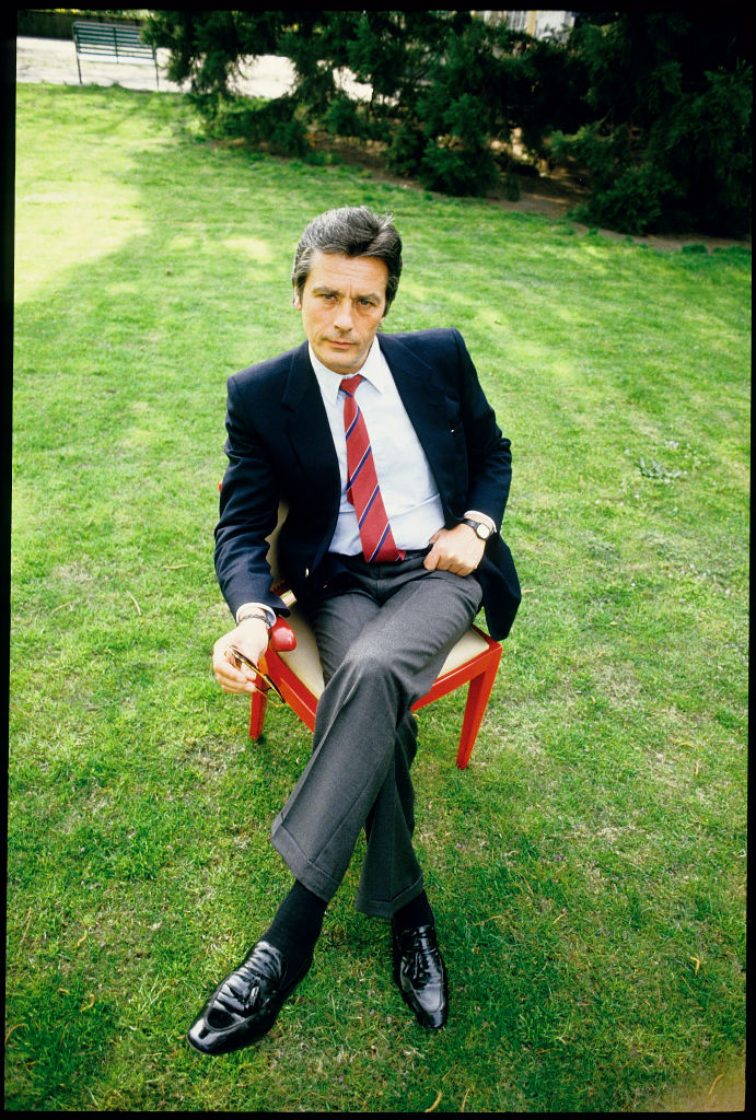 Alain Delon, 1984 | Source : Getty Images