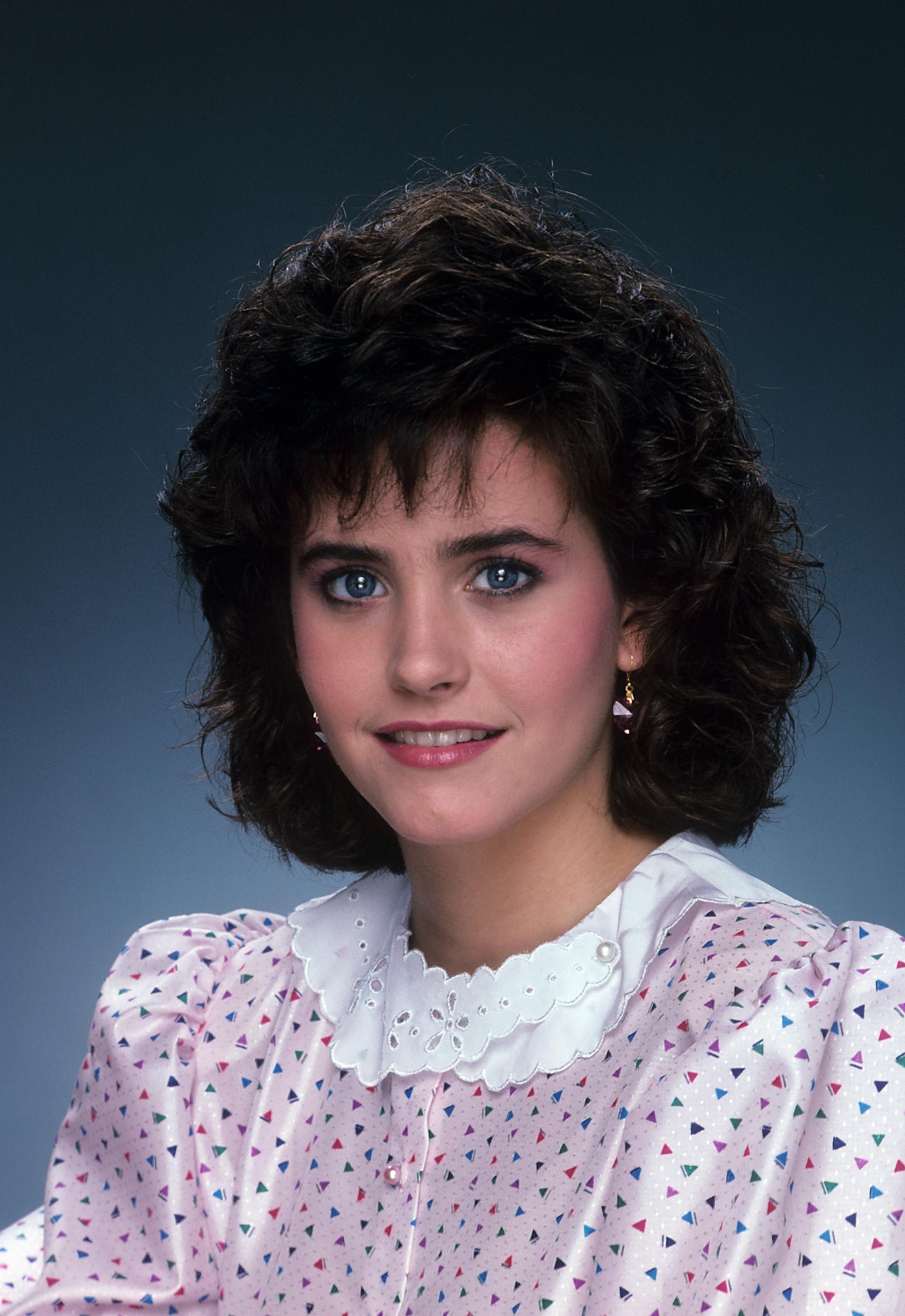 Courteney Cox vers 1983. | Source : Getty Images