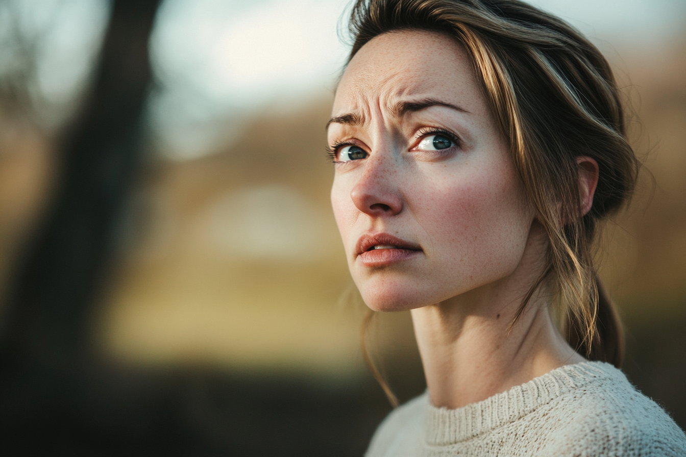 Une femme bouleversée | Source : Midjourney