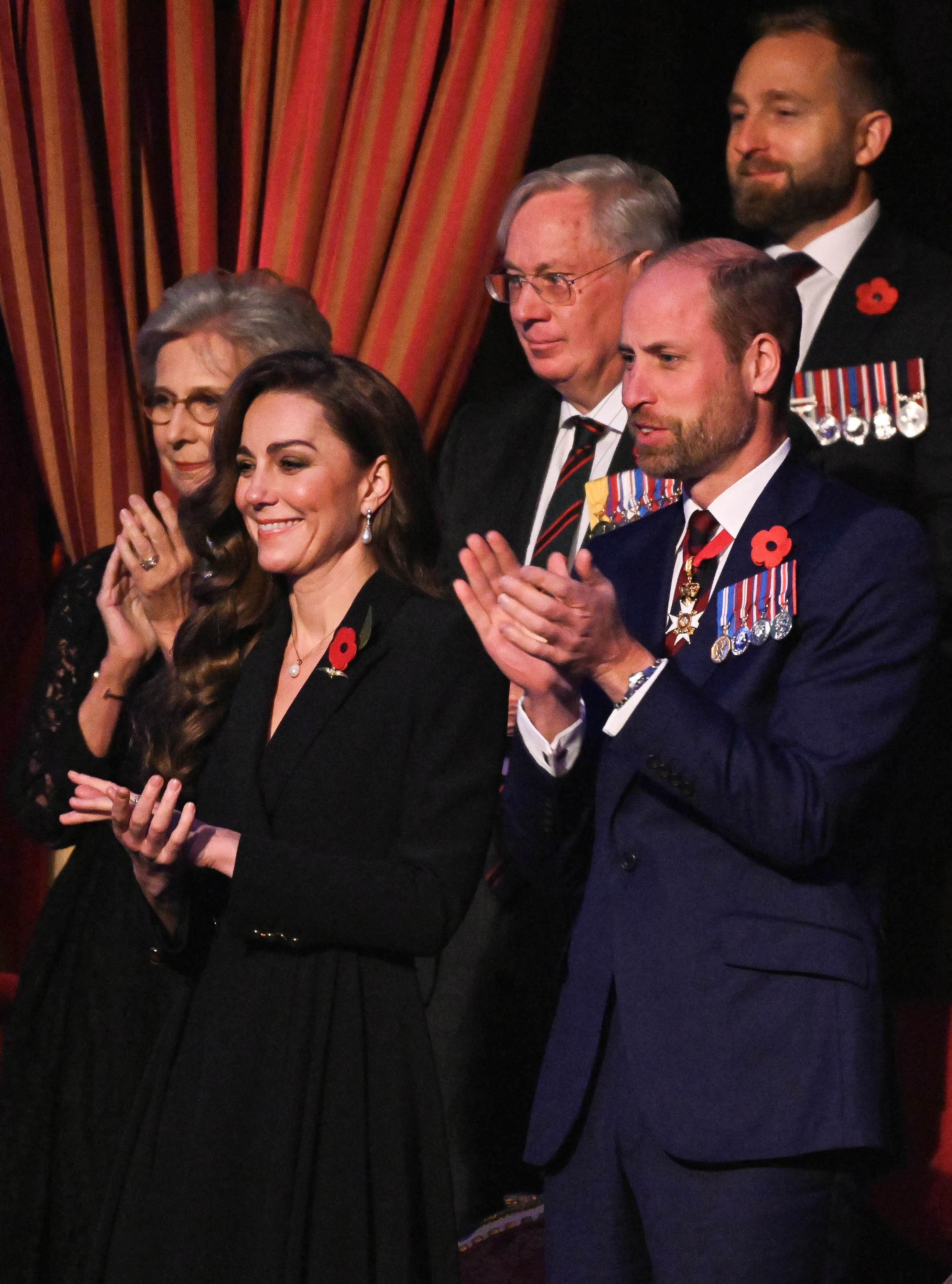 Catherine, princesse de Galles, et le prince William, prince de Galles, au Royal Albert Hall | Source : Getty Images